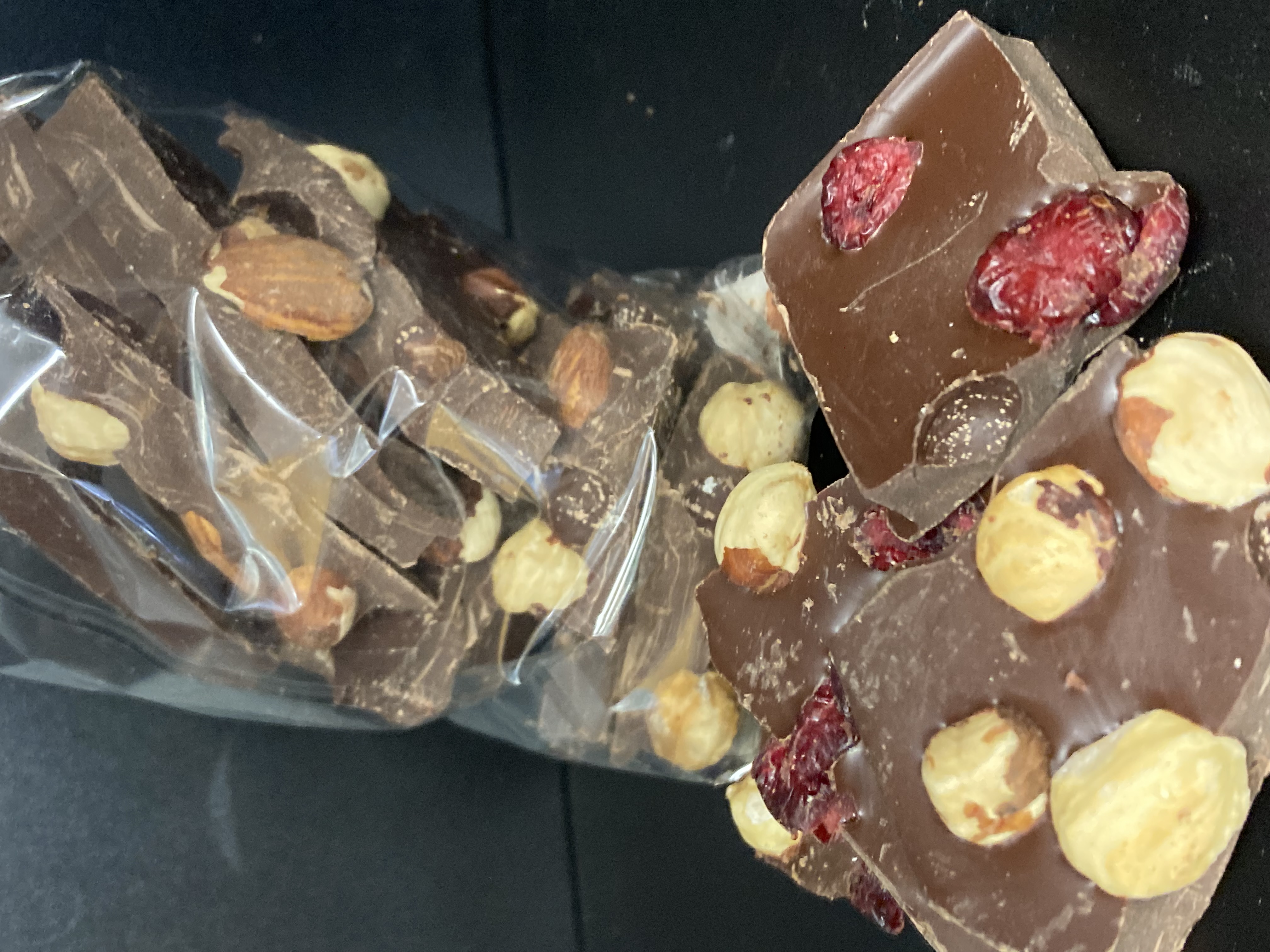 Chocolat à la casse Chocolat à la casse